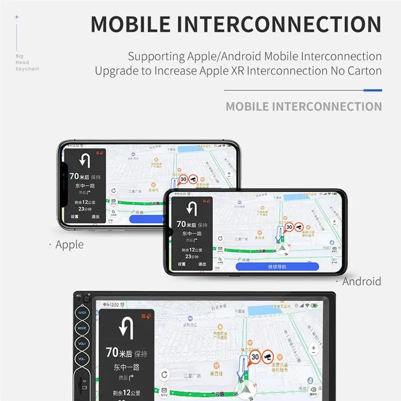 " Автомагнитола 2 Din автомагнитола Bluetooth мультимедийный плеер 2DIN сенсорный экран Авто аудио стерео MP5 Bluetooth USB TF FM для автомобиля