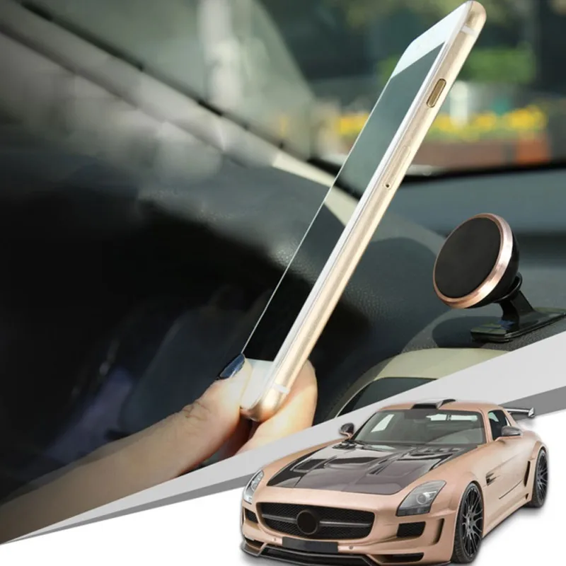 Магнитный автомобильный держатель телефона Автомобильный держатель 360 вращается магнитный держатель сотового телефона для автомобиля телефон для передней панели магнитный держатель