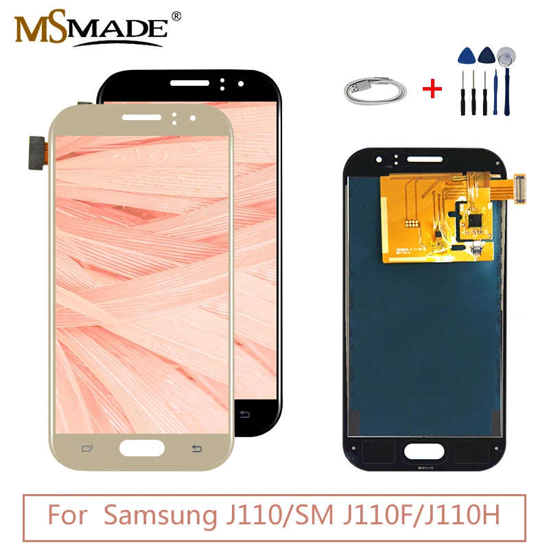 

For Samsung Galaxy J110 LCD Display Touch Screen Panel Digitizer Assembly Parts For Samsung J1 Ace J110 SM-J110F J110H LCD