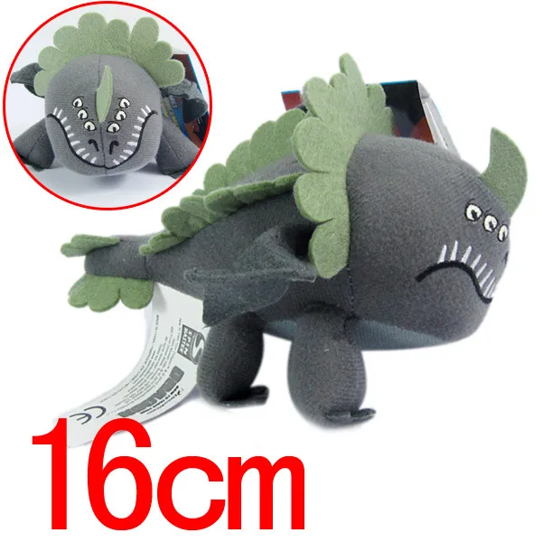 16cm 15 см/18 см мини-фильм Как приручить дракона ночной яростью Беззубик Девушки Мягкие плюшевые игрушки для детей подарок на Рождество - Цвет: 16cm