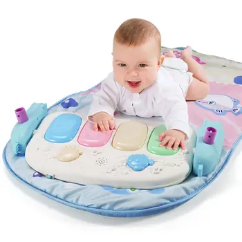 

Musical Baby Play Mat Kids Rug Educational Puzzle Toys Carpet With Piano Keyboard Baby Gym Crawling Activity Mat toys
