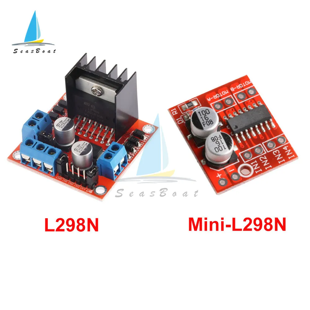 L298N Модуль платы драйвера высокой мощности L298 шаговый двигатель умный