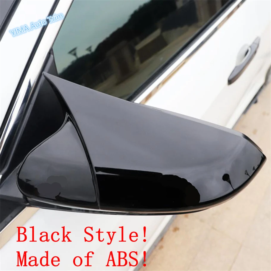 

Lapetus Auto Styling Rearview Mirror Shell Cover Trim Fit For Honda Civic 2016 - 2019 Black Carbon Fiber ABS / Blade Shape Style