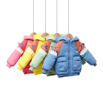 

2020 New Children's Down Jacket Kids Winter Boys Thickened Short Jackets Children Girls Baby Winter Wear White Duck Down Coat