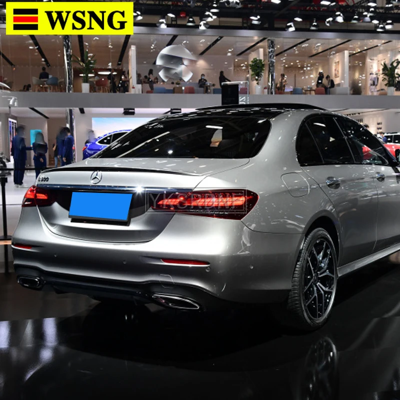 Спойлер для Benz E class W213 стильный спойлер из АБС-пластика заднего багажника E320 E260 E300