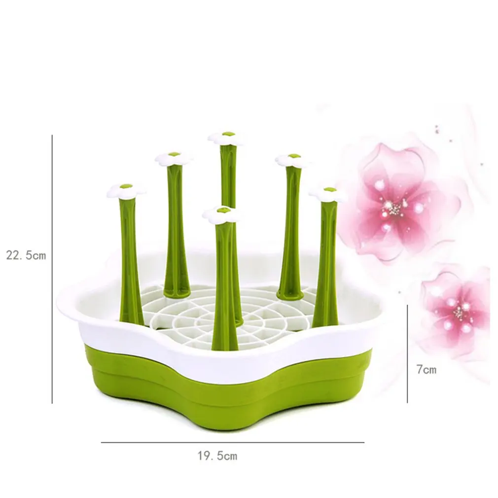 Детская сушилка для бутылочек кухонная Подставка хранения в форме сливы