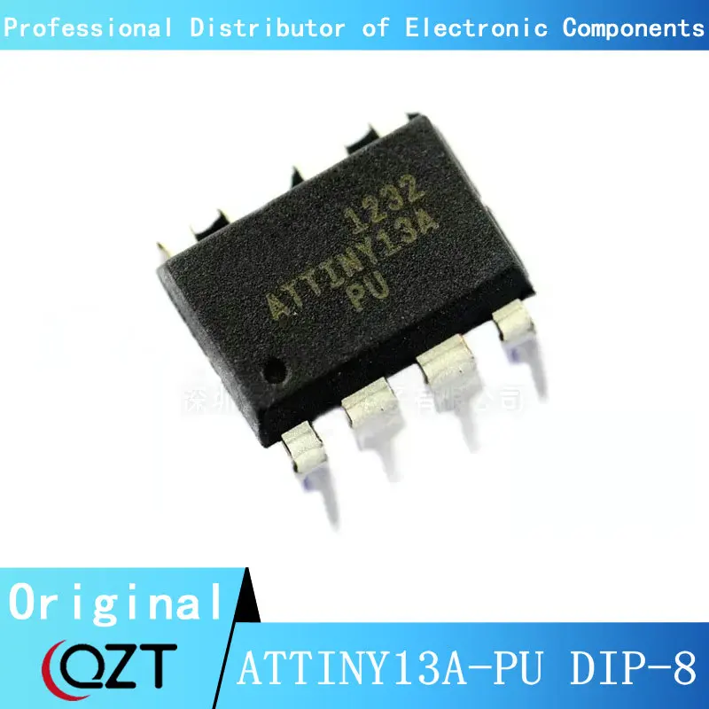 10 шт./лот ATTINY13A-PU DIP ATTINY13 ATTINY13-PU DIP8 ATTINY13A 13A-PU ATTINY13V-10PU DIP-8 chip New spot | Электронные