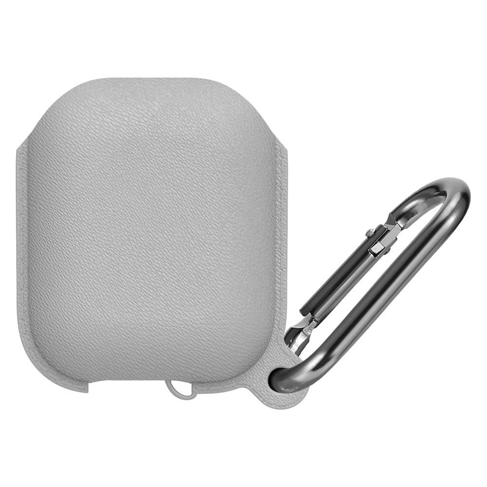 Набор наушников с Litchi узором для Airpods, чехол, симпатичный силиконовый bluetooth-наушник, защитный чехол-1or2 поколения