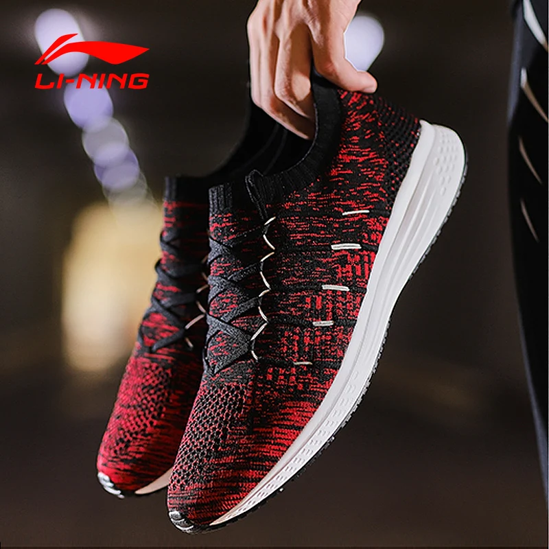 Мужские кроссовки Li-Ning ARHN109 SJAS18 светильник дышащие со Звездной подушкой | Спорт и