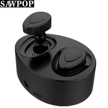 

binaural wireless Bluetooth headset 4.1 mini Bluetooth headset binaural Real Wireless Stereo