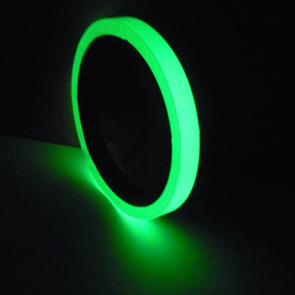 118inch Luminous Tape Self-adhesive Glow In Dark Safety Home Decorations Night Vision Security Bright Warning Label