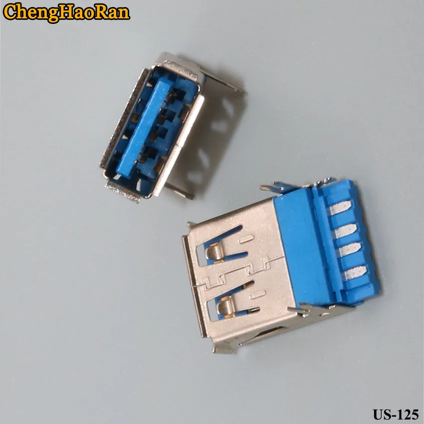 Рисунок 2 - USB A мама AF 3,0 провод синий