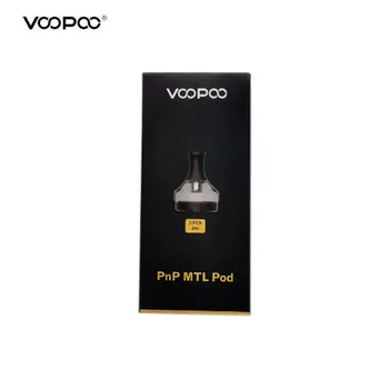

Original VOOPOO PnP MTL Pod Cartridge 2ML Cartridges for V.SUIT Vape Pod Compatible with PnP Coils Drag X/Drag S Tank Vaporizer