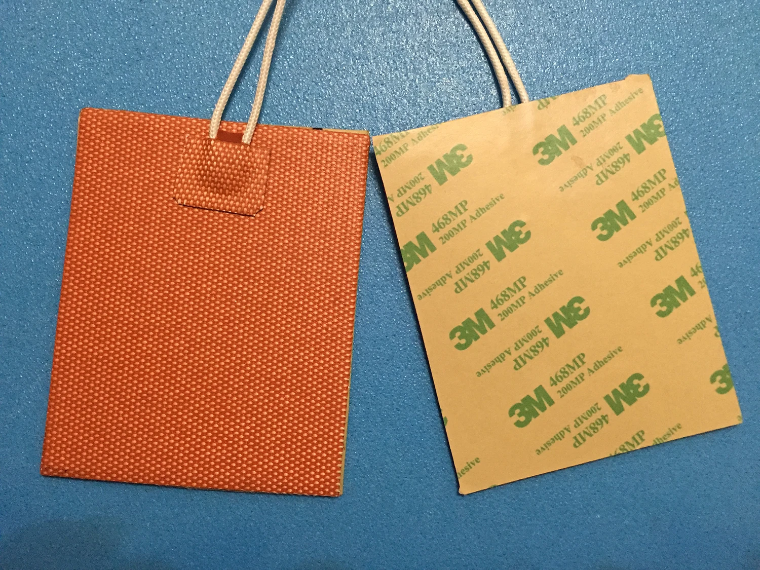 

Large Car Engine Oil Pan Heater Flexible Silicone Heater 150X200mm 450W 230V 3M adhesive backing Industrial Heater