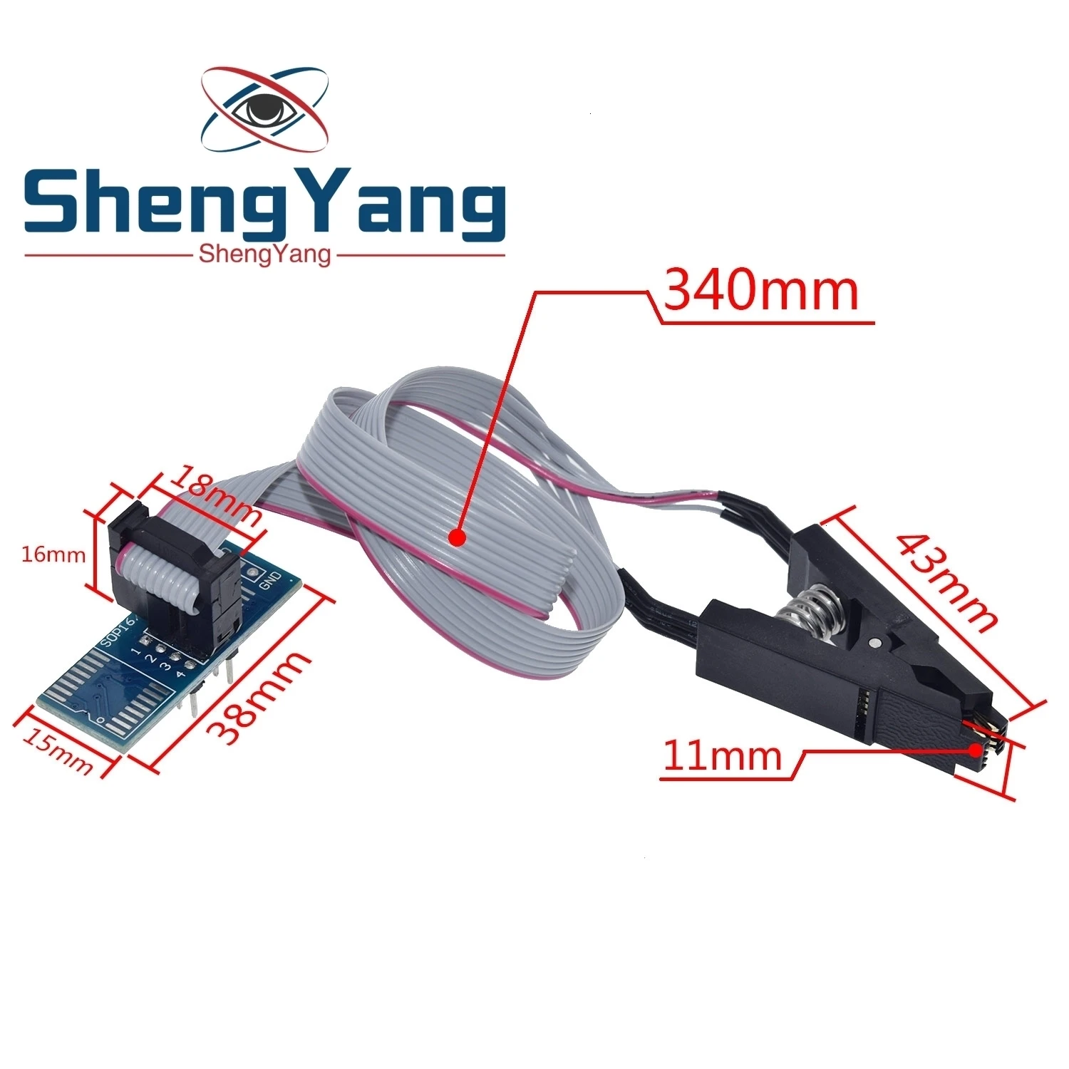 1 шт. ShengYang умная электроника CH340 CH340G CH341 CH341A 24 25 серия EEPROM Flash биос USB программатор с программным обеспечением и Драйвером