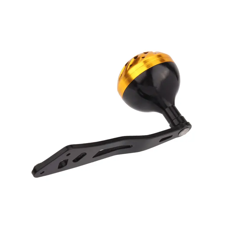 Kawa 1pc Fishing Reel Handle Fishing Single Rocker Aluminum Alloy Materails Length 93mm Hole Size 8*5/7*4mm Suit A / D / Sh Reel