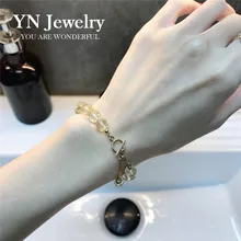 С украшением в виде кристаллов бисера браслет женский Лаки процветающей карьеры и перегрузки застежка OT руки брошь “гроздь подарок на день рождения