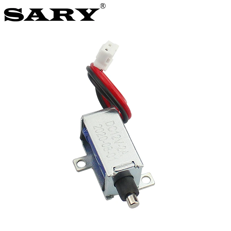 Elettromagnete DC 12V 300mA - Forza Di Aspirazione 5N, Corsa 10mm - Per Automazione Industriale, Macchine Alimentari - Foto 11