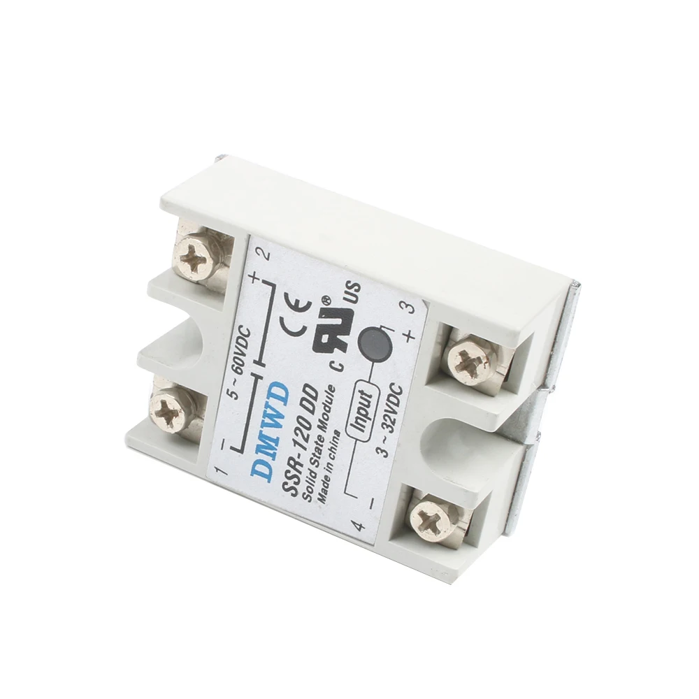 1 шт. твердотельные реле SSR-120DD 25A 3-32 DC до 5-60 DC SSR 120DD Реле твердотельные реле