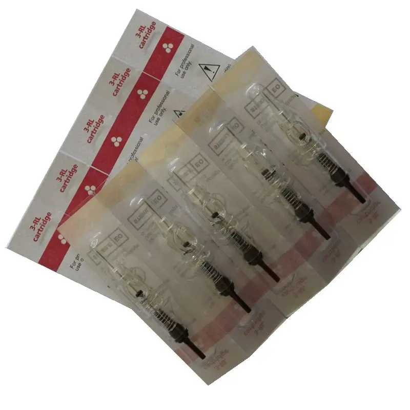 Disposable Microblading Eyebrow Tattoo Needles 1R 3R 5R 9RL 3RS 5RS 3F 3SF  5F 5SF  Sterilized Permanent Makeup Cartridge Needle