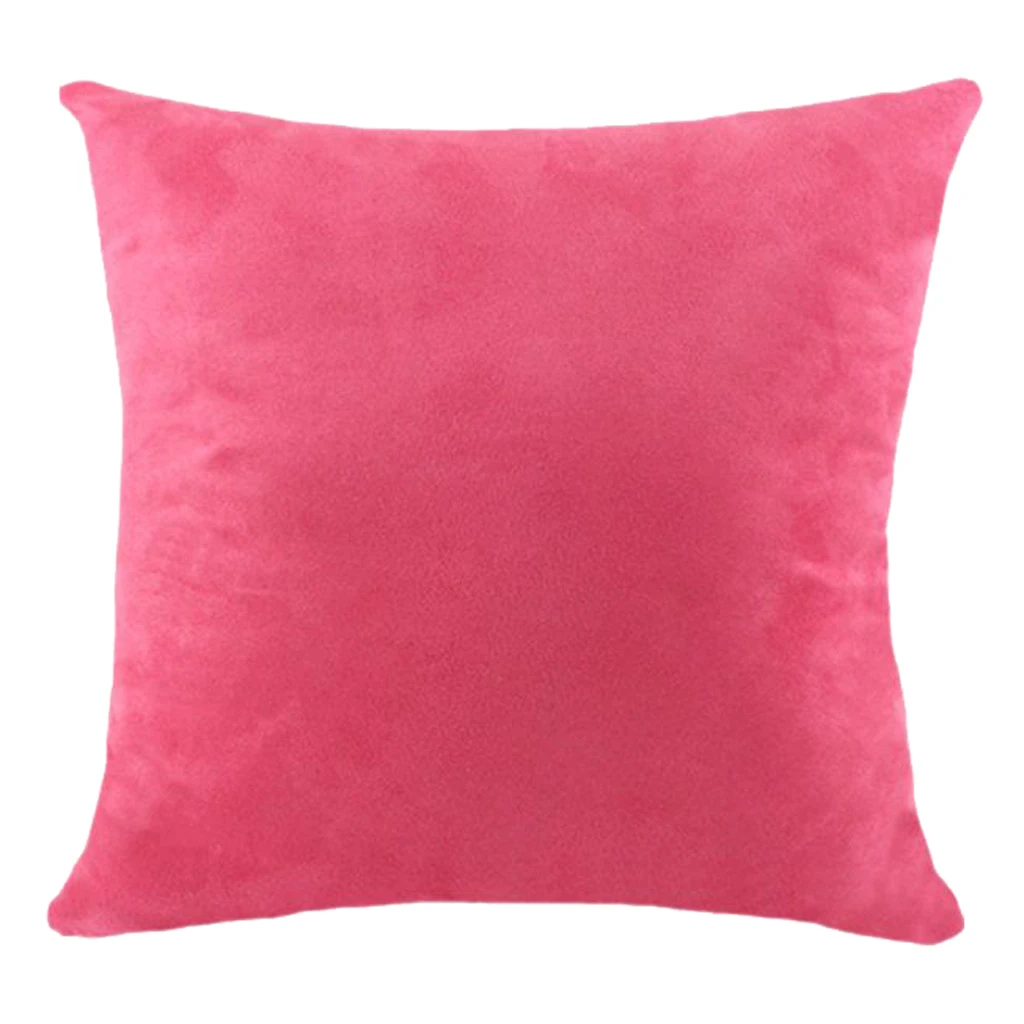 Наволочки MagiDeal Бархатные чехлы для подушек Multi-Colors-18x18 ''/24x24''
