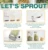 1Set Seed Sprouter Прорастание Крышка Комплект Прорастание Каменные Банки с Ситечком из Нержавеющей Стали Крышки Из Нержавеющей Стали Прорастание Stan