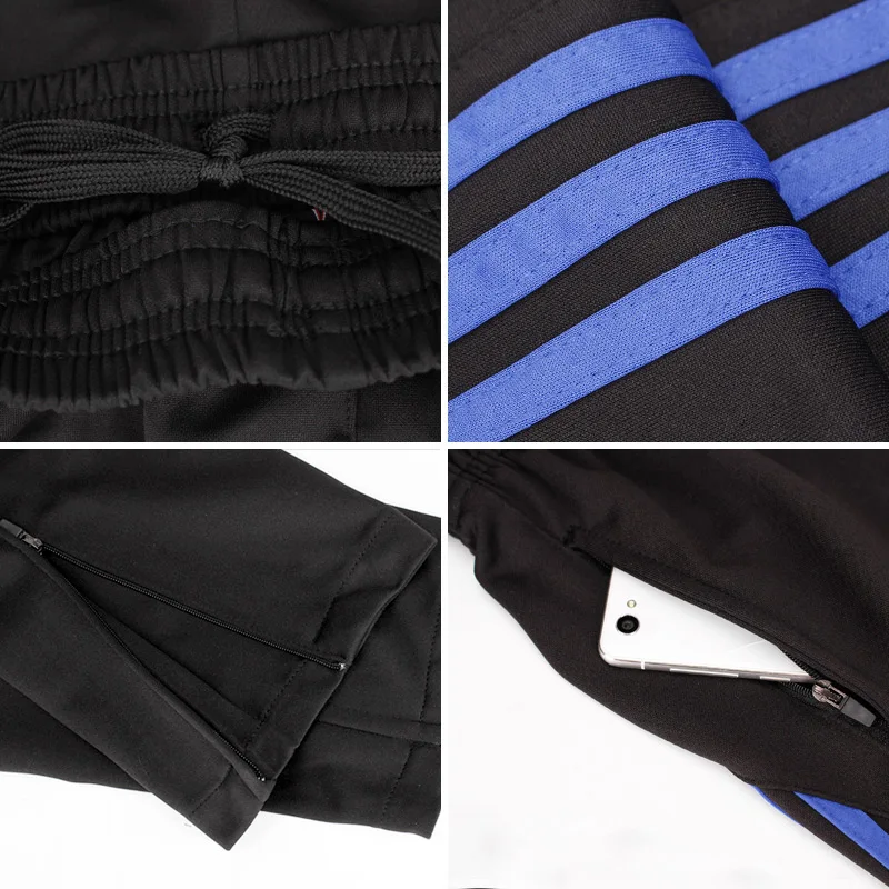 Мужские спортивные штаны тренировочные для футбола и бега повседневные