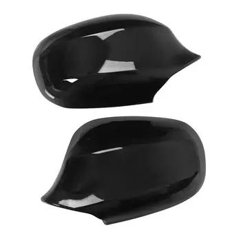 

1 Pair Mirror Covers Left & Rright Rearview Cap For BMW E90 E91 330i 335i 2009-2011 Bright Black ABS High quality