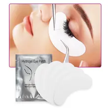 NEWCOME 20/50/100 пар/лот подушечки для глаз Накладные инструмент для ресниц и кристалликами, подушечки для глаз уход за кожей лица маска клей для наращивания ресниц Инструмент Накладные ресницы