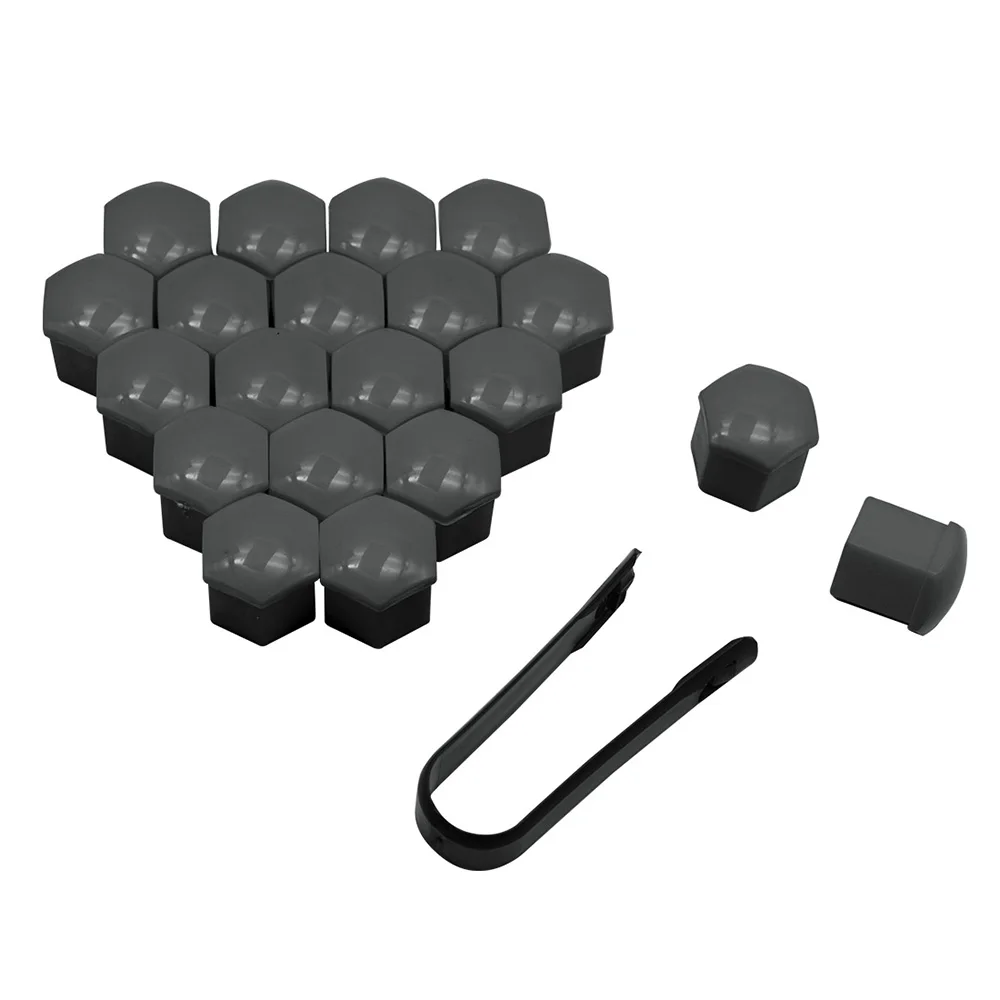 Radnaben-Schraubenabdeckungen 19mm - 20 Stück Silikon Schutzkappen In Verschiedenen Farben