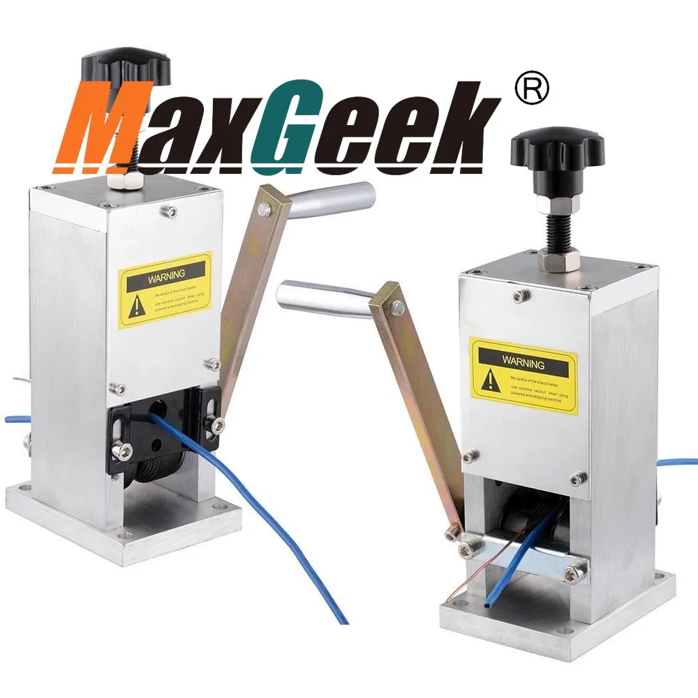 

Universal Manual Cable Crimping Peeling Machine For Metal Wire Recycle Wire Cable Stripper Stripping