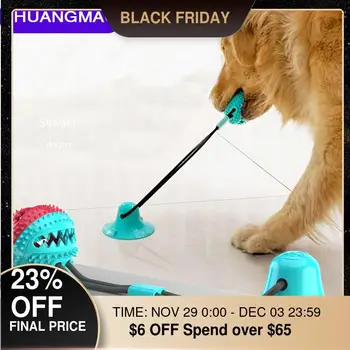 

Pet Chew Dogs Toy Molar Sucker Food Ball Dog Toys for Large Teether Interactive Chewers Cleaning Teeth Puppy Aggressive Training