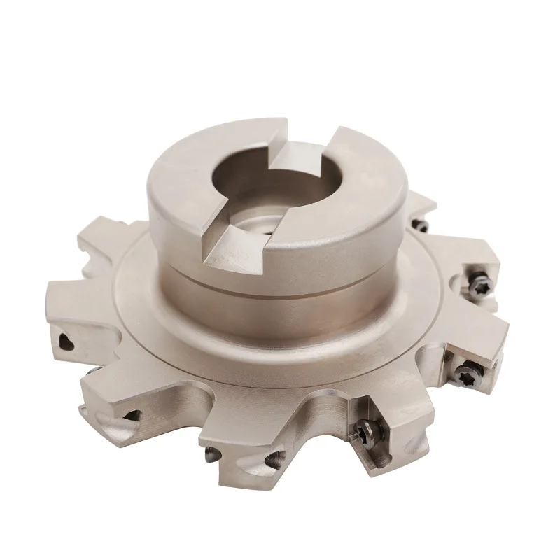 

LIVTER Sleeve type three-sided milling cutter MPHT06 08 12 NC indexable three-sided milling cutter T-shaped milling cutter