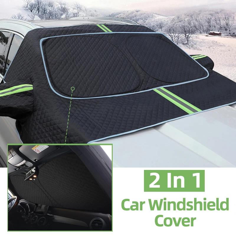 

For CITROEN C2 C3 C4L C4 picasso CACTUS C5 AIRCROSS C6 Elysee C-QUATRE Car Front Windscreen Windshield SunShade Snow Ice Cover