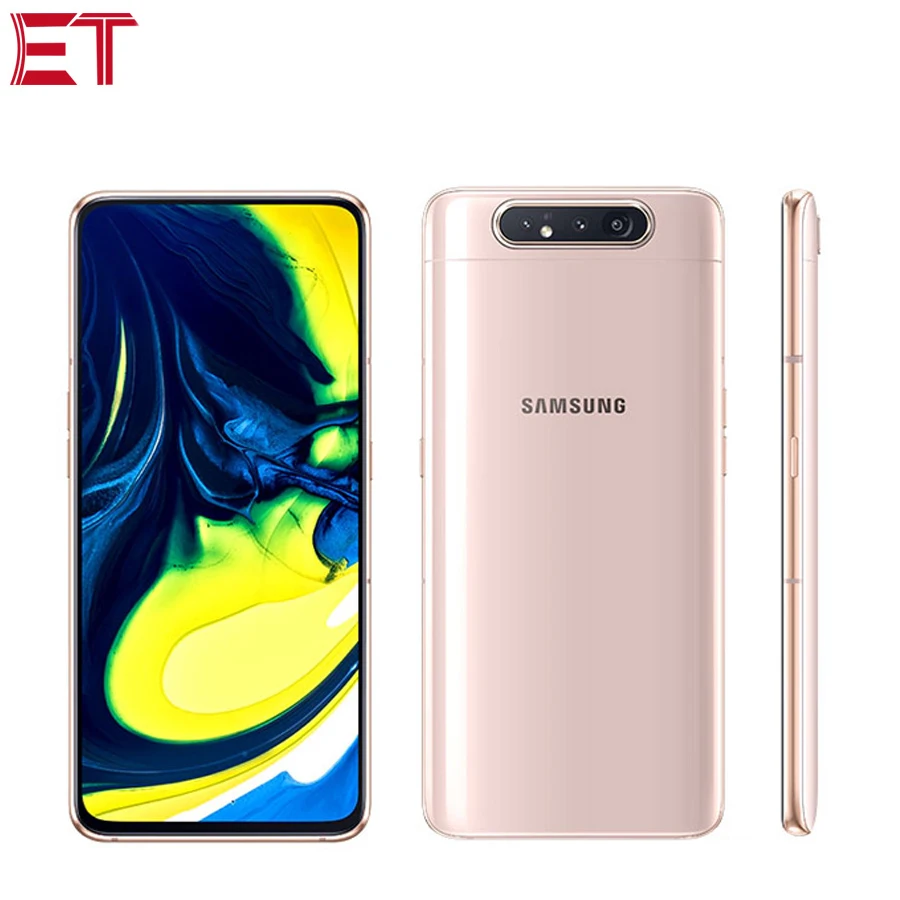 Оригинальный Новый Samsung Galaxy A80 A8050 LTE 8 ГБ ОЗУ 128 Гб ПЗУ мобильный телефон 6 7 &quotSnapdragon