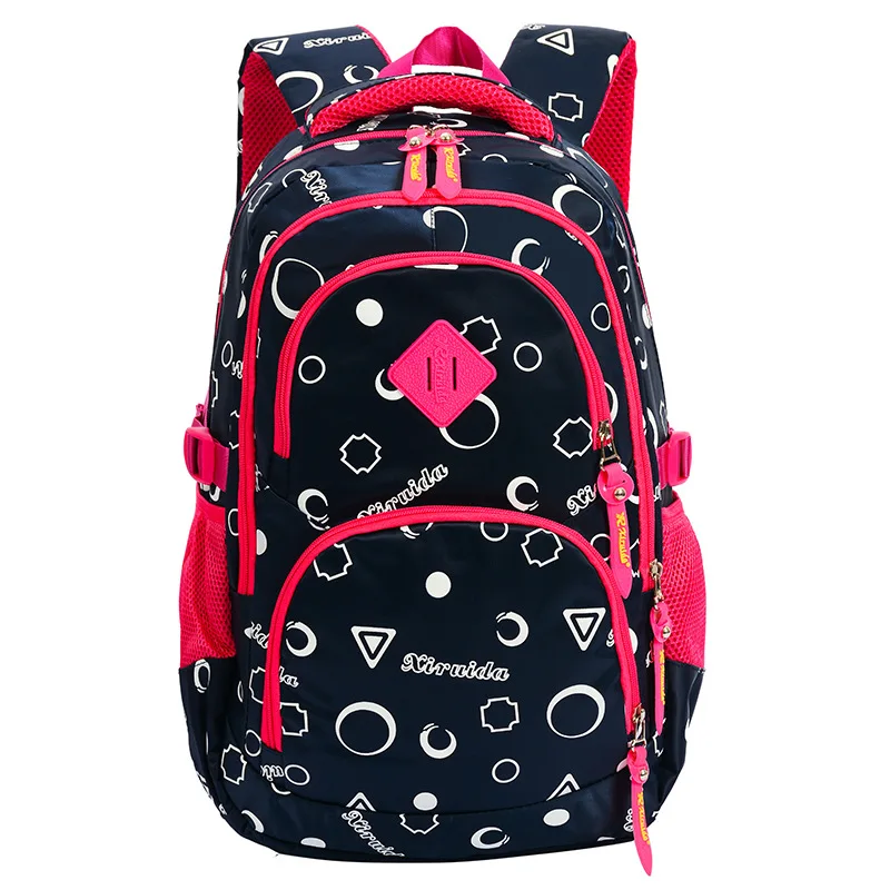 

2019 Summer New Style Fashion Printed CHILDREN'S School Bags Girl'S Waterproof And Breathable Nylon Backpack a Generation of Fat