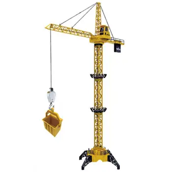 

Engineering Car Model DIY Simulated Electric Tower Crane Remote Control Engineering Vehicle Toy Set Kids Toys Gift For Children