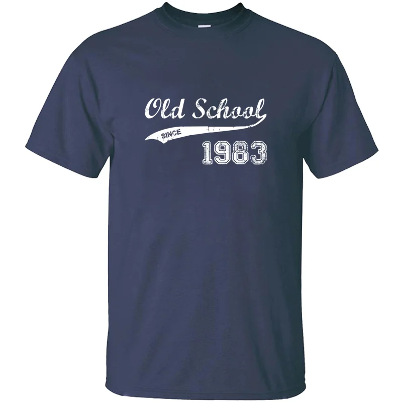 

Printing Summer 1983 T-Shirt Man Letters Army Green Gents Awesome Men And Women Tshirts Big Size 3xl 4xl 5xl Camisetas Tee Top