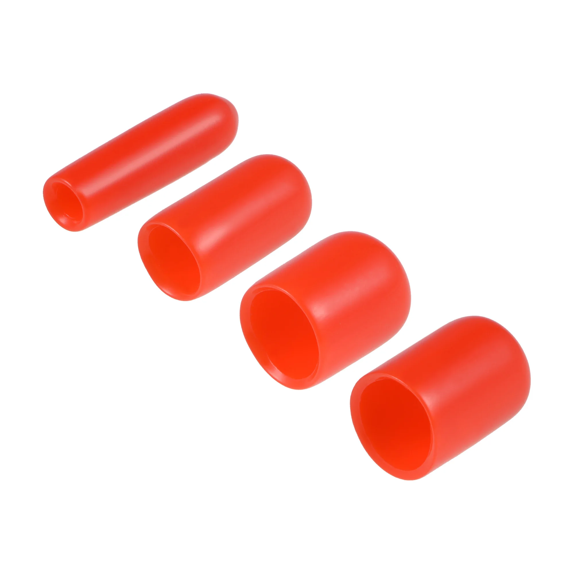 50 Tappi Terminali In Gomma Per Viti | Set Assortito 1/8-3/8 Pollici (3-9.5mm) Per Protezione Filettature - Foto 2