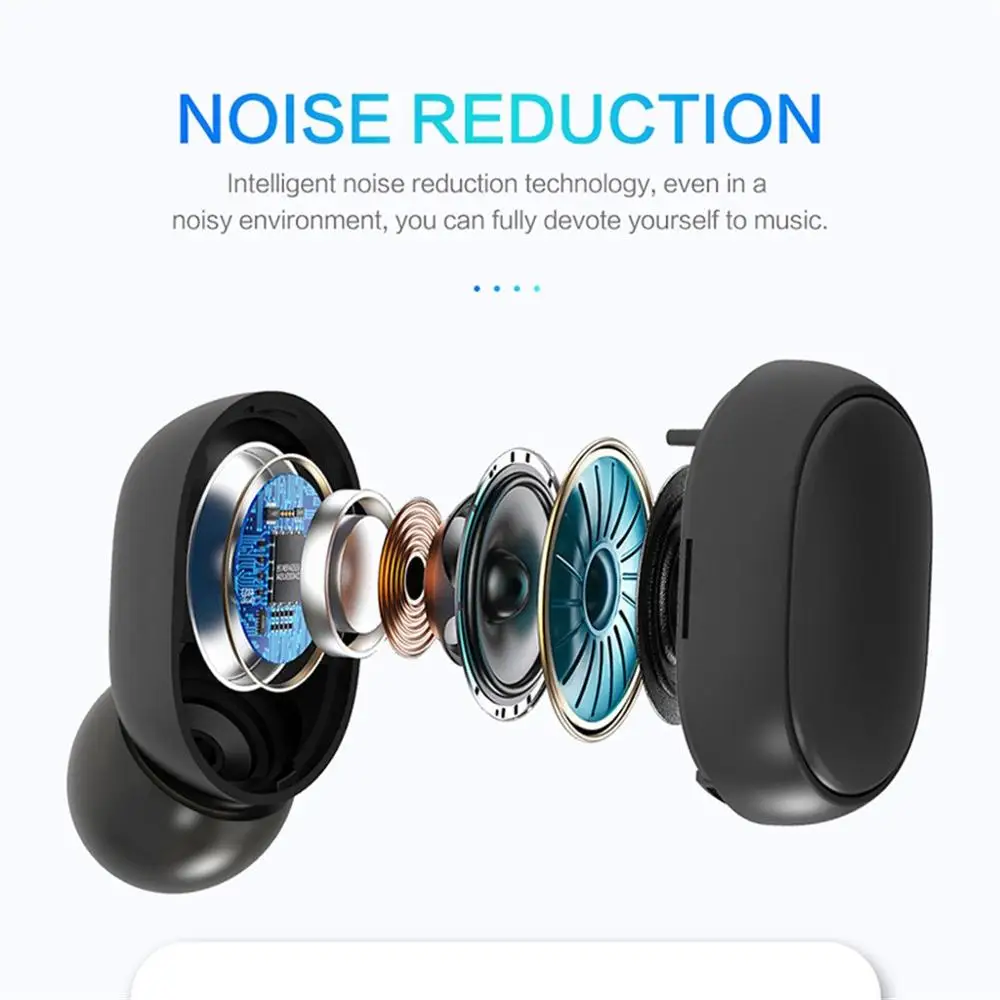 Twins Sport Headset With Charging Case Bluetooth 5 0 Earbuds Stereo Headphones for Apple Samsung Huawei xiaomi Wireless Earbuds