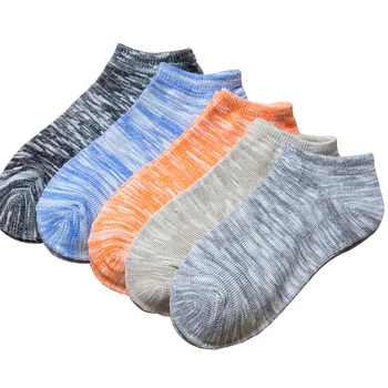 

Spring Summer Invisible Men's Ankle Socks Cotton Casual Short Ship Sock Breathable Happy Sock Man Home Accessories 10Pairs/lot