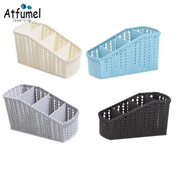 

Creative Large Capacity Makeup Organizer Makeup Display Case Cosmetic Sundries Storage Box Brush Lipstick Desk Bathroom Holder