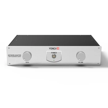 

W27A 438W88H mm / 17.24''*3.46'' Customized Brush Aluminum Audio High Power Amplifier Chassis