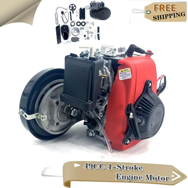 Kit Moteur Complet 4 Temps 49cc, Démarreur À Essence, Pour Mini