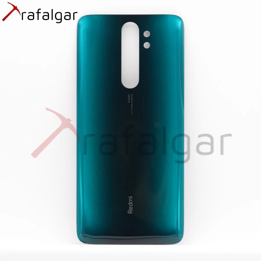 Крышка батарейного отсека для Xiaomi Redmi Note 8 Pro Задняя стеклянная панель Note8 задняя