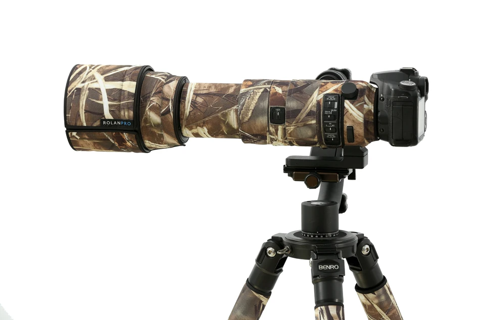ROLANPRO wasserdichte Objektiv-Schutzhülle in Camo-Optik für Sigma 150–600 mm F5–6,3 DG OS HSM Sports für Canon- oder Nikon-Mount-Schutzhülle – Detail 21