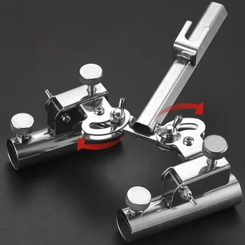 

Adjustable Stainless Steel Fishing Rod Stand Fishing Tools Boat Rod Holder Rack Bracket Chair Mounted AH08