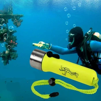 

Linterna Led CREE Sumergible Acuática Buceo Impermeable Antorcha Submarinismo