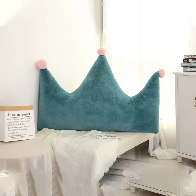 LISM Детские подушки Детская комната украшения плюшевые игрушки скандинавские мягкие подушки для кормления грудью подушки - Цвет: Small Grey crown