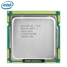 Intel Core i7-870 четырехъядерный процессор 95 Вт i7 870 8 м кэш 2,93 ГГц LGA 1156 настольный процессор протестированный рабочий